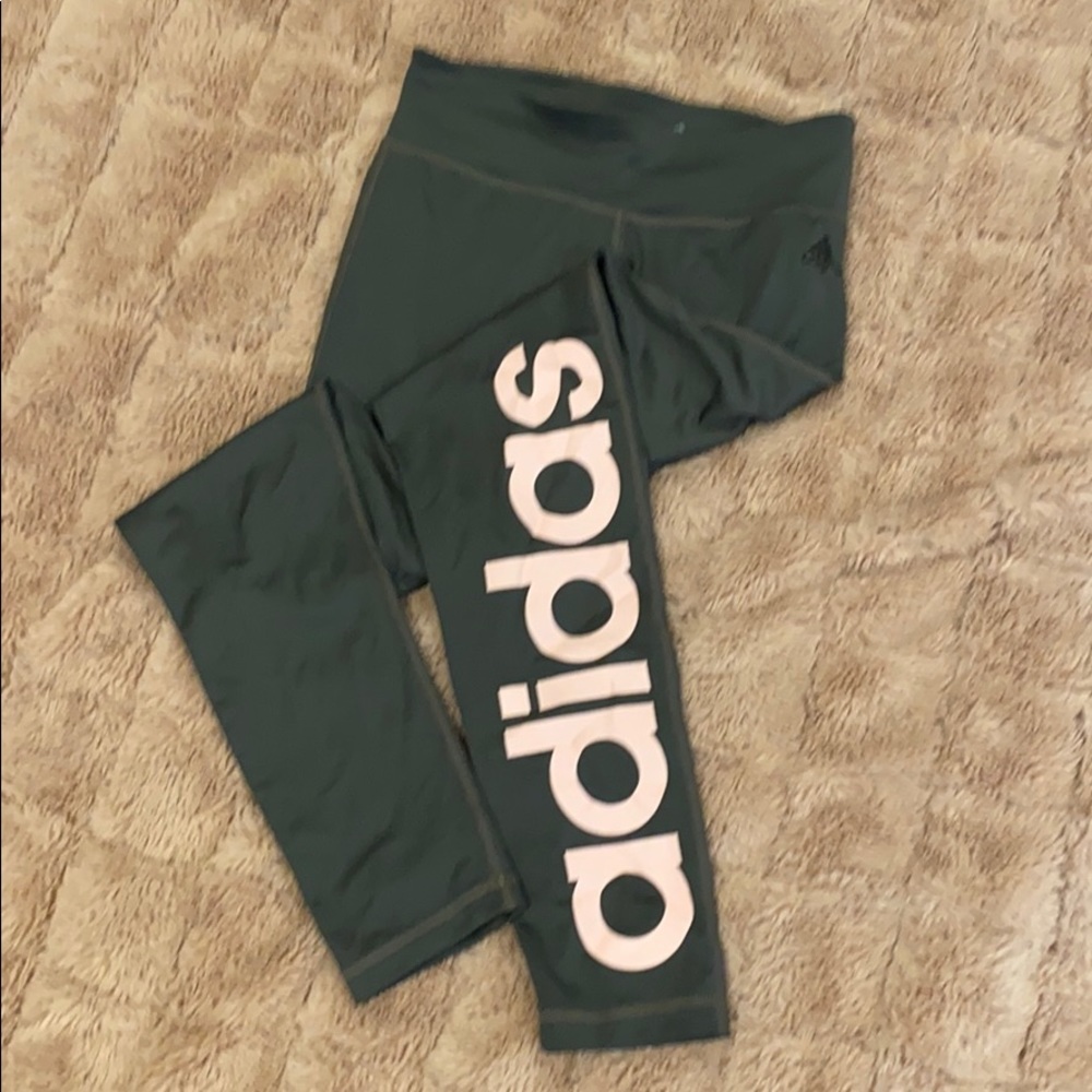 Adidas Grey 7/8 Legging High - Waist